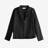 Black jacket, front view