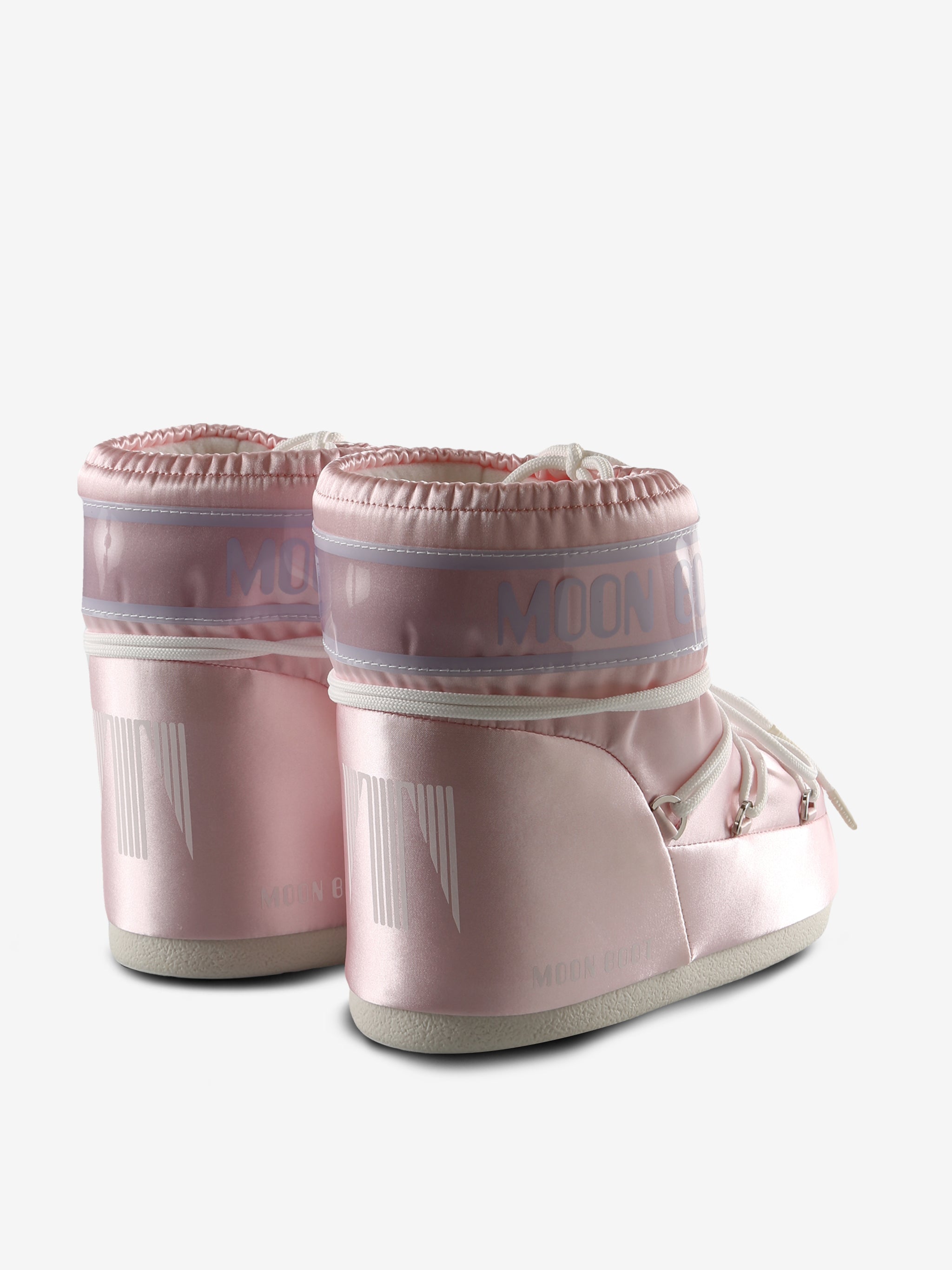 Pink boot, back view