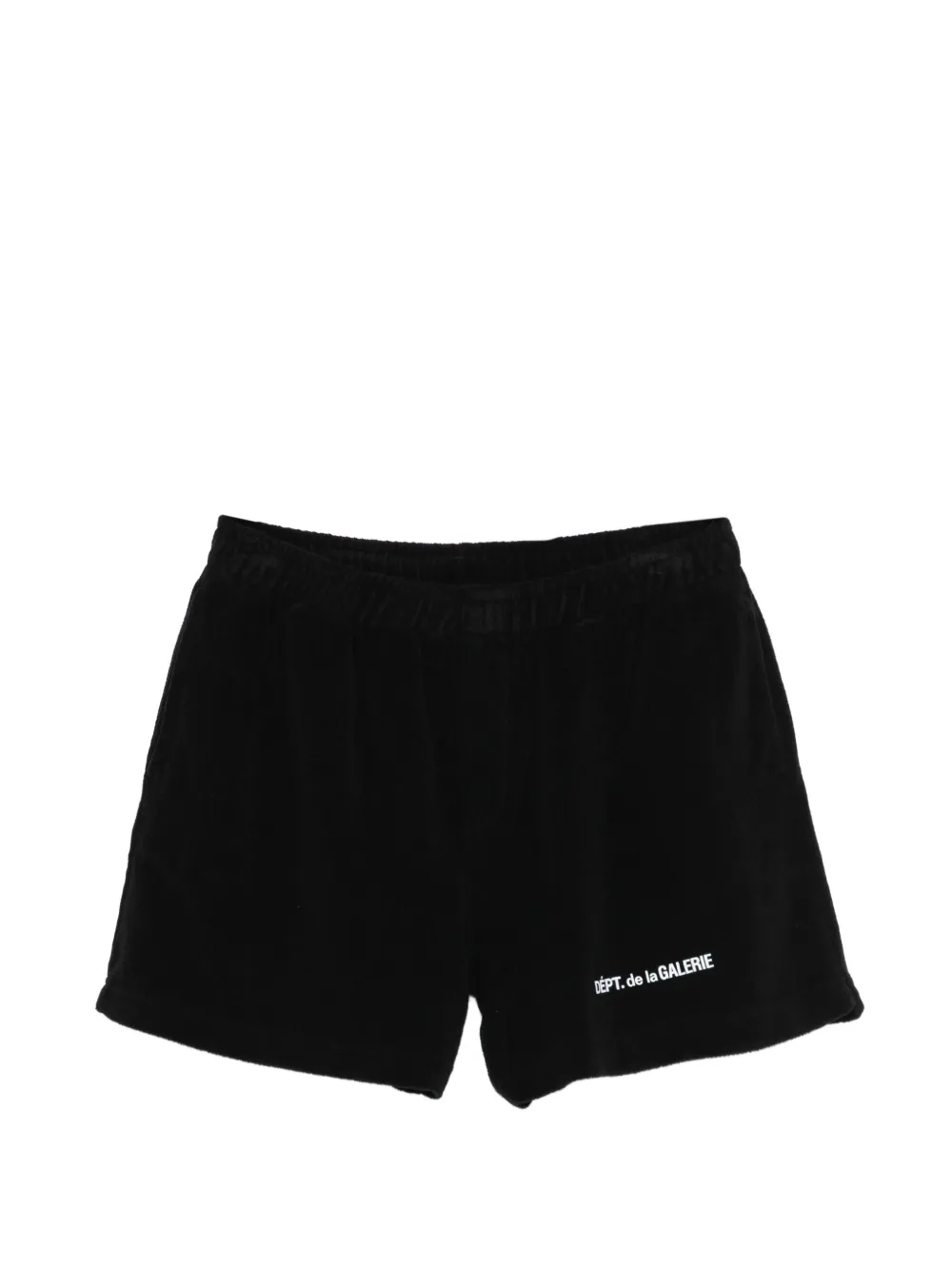Black shorts, front view