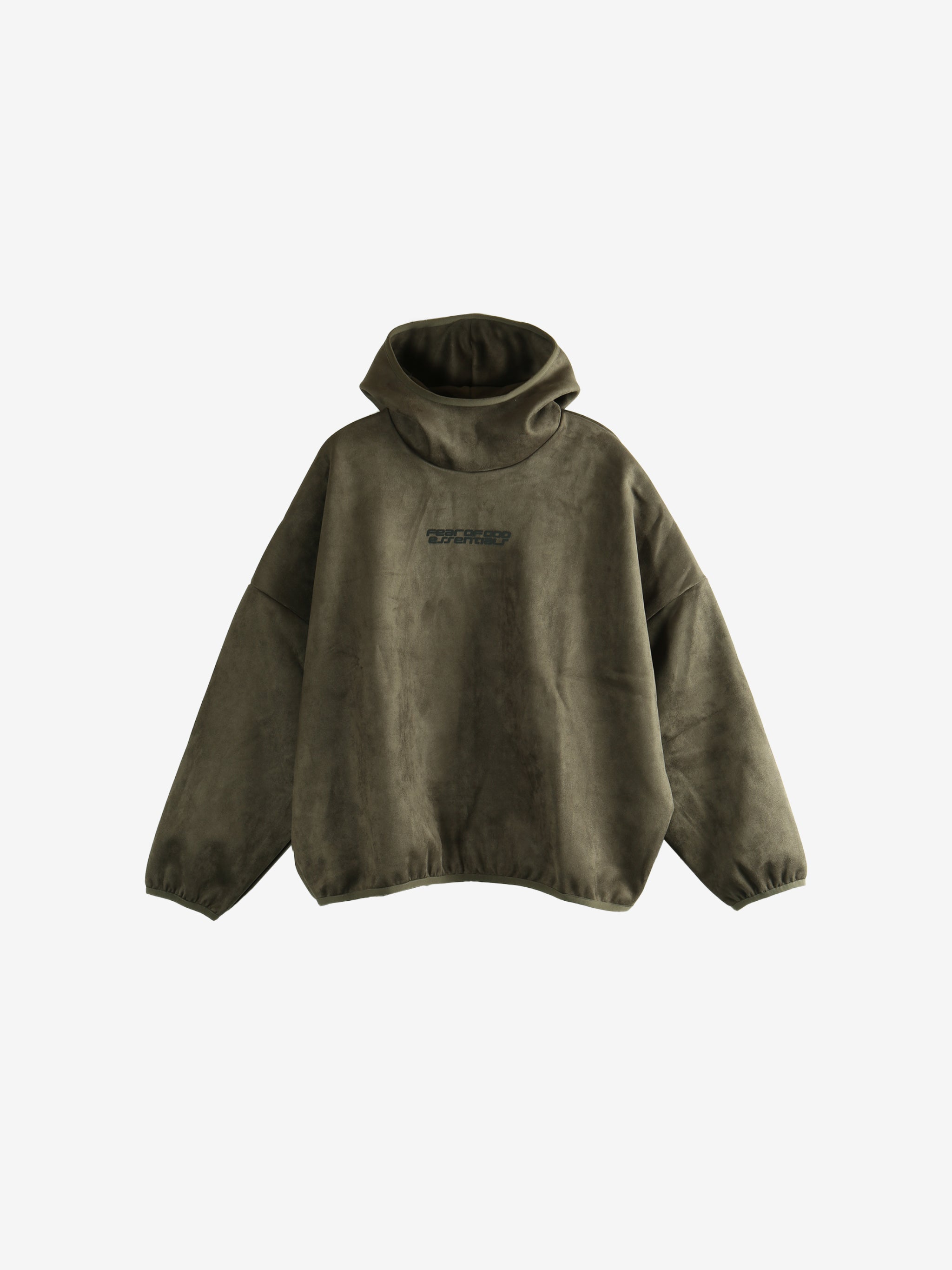 Green hoodie,front view