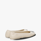 White shoes, side view