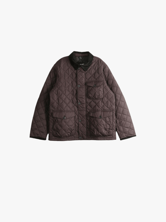 Brown jacket, front view