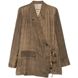Brown jacket,front view