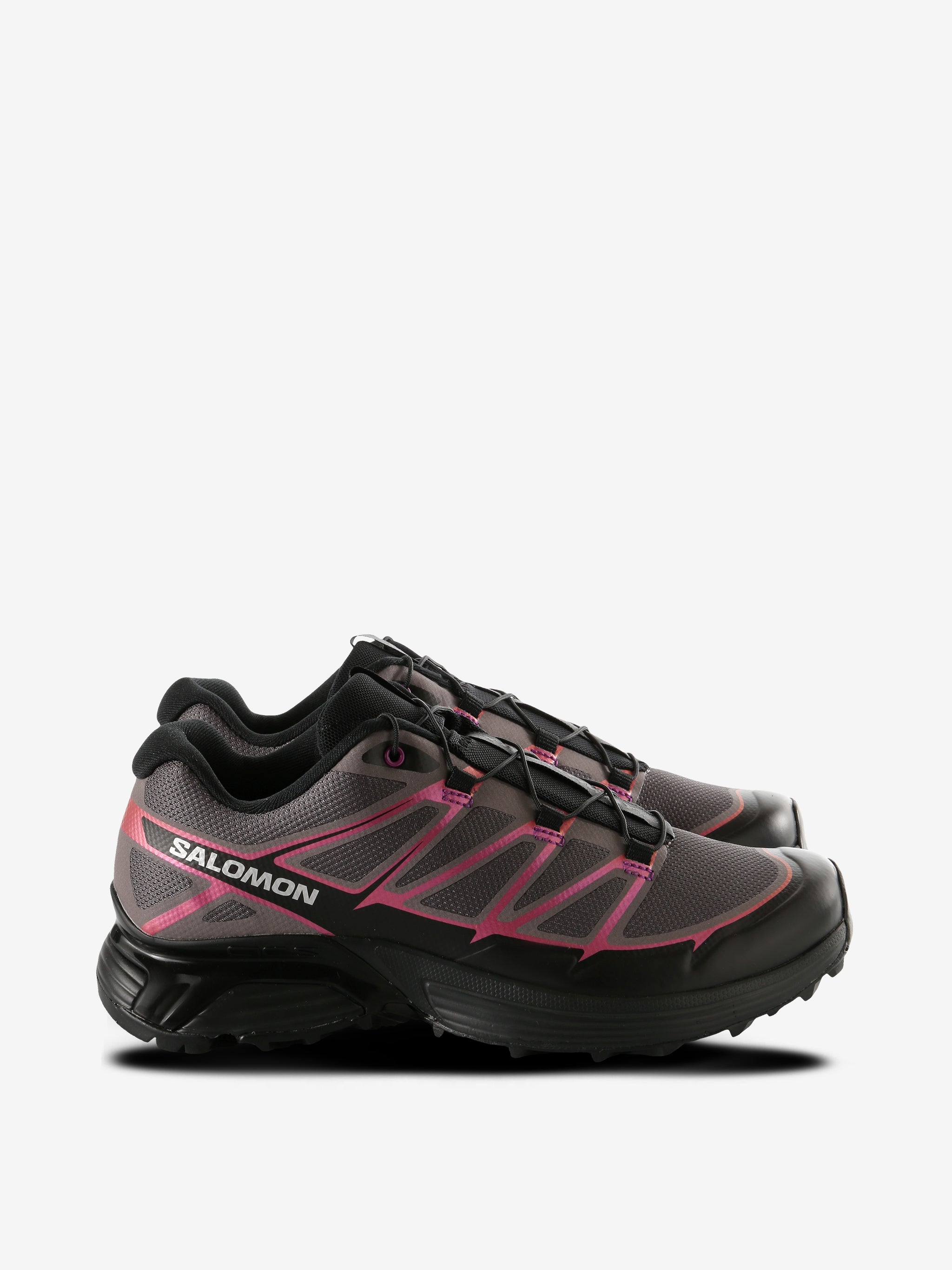 Black sneakers, front view