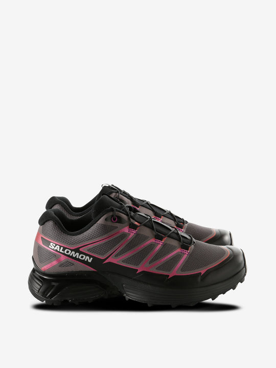 Black sneakers, front view