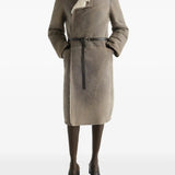 Tan jacket, front view