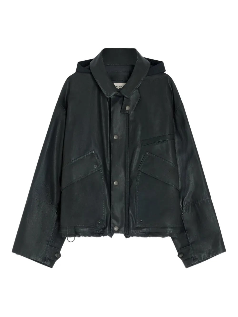 Black jacket, front view