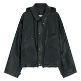 Black jacket, front view