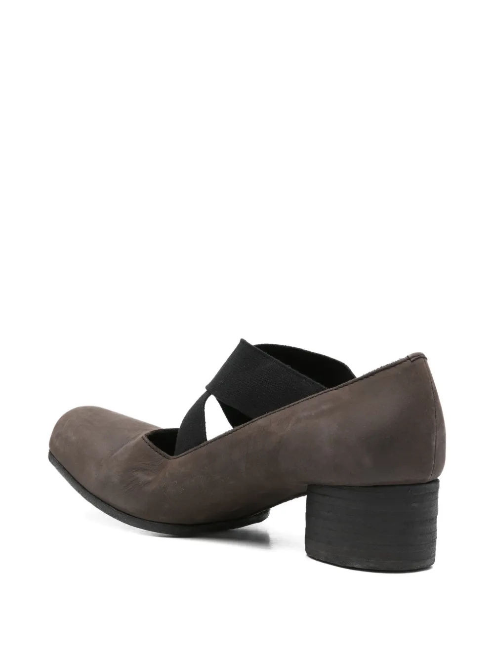 Brown shoes, side view