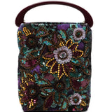 Purple bag, front view