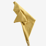 yellow scarf, front view