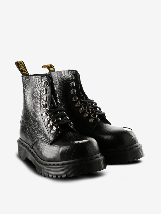 Black boot , side view