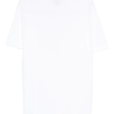 White t-shirt, back view