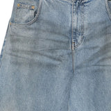 Blue pants, front view