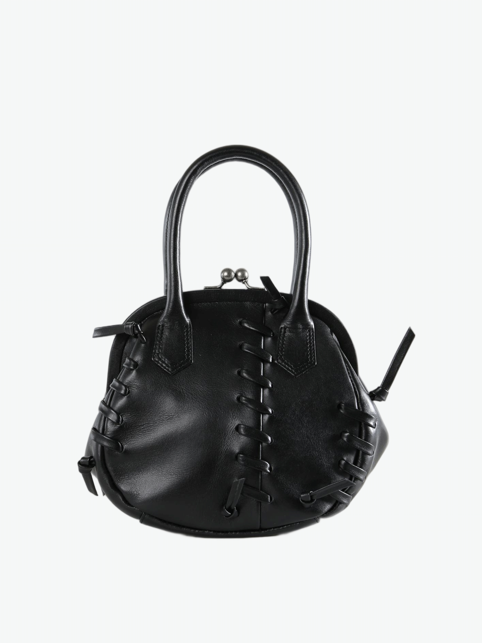 Black bag, front view