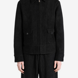 Black jacket, full body view