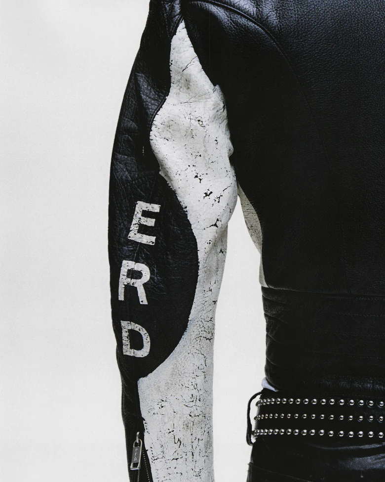 ENFANTS RICHES DEPRIMES - Men Dog In Restraint Leather Jacket ENFANTS RICHES DEPRIMES - Men Dog In Restraint Leather Jacket