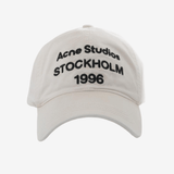 Tan hat, front view