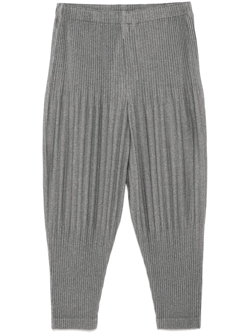 HOMME PLISSE ISSEY MIYAKE - Men Heather Pleats Pant