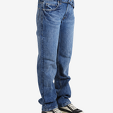 Blue jeans, full body view