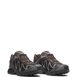 Brown shoes, front view