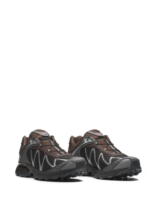 Brown shoes, front view