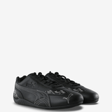 Black shoes, front view