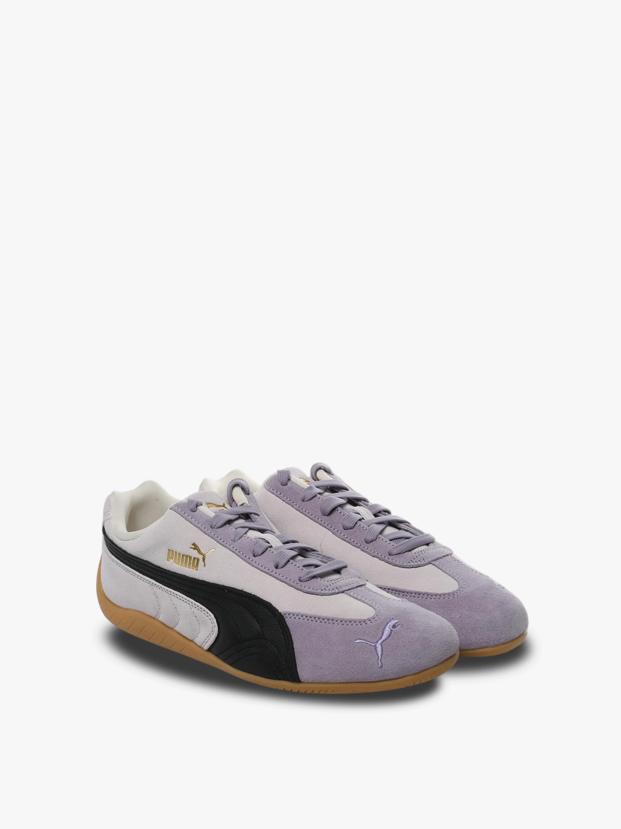 White and black sneaker,side view