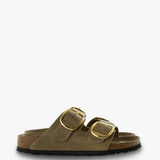 Brown sandals, front view