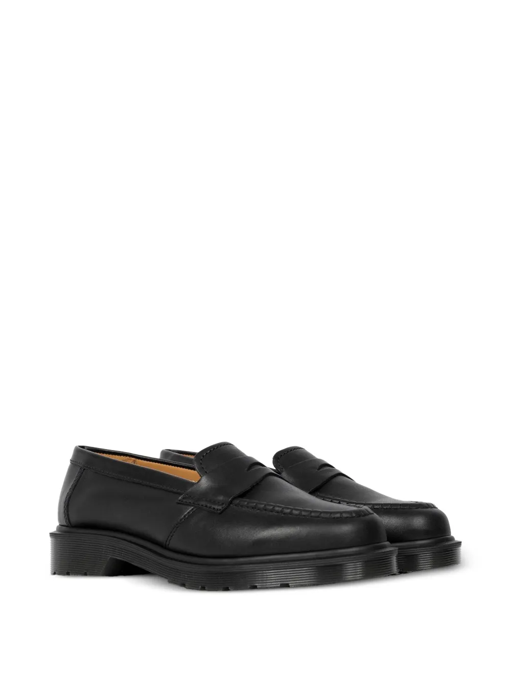 Black shoes, front view