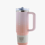 Pink product, front view