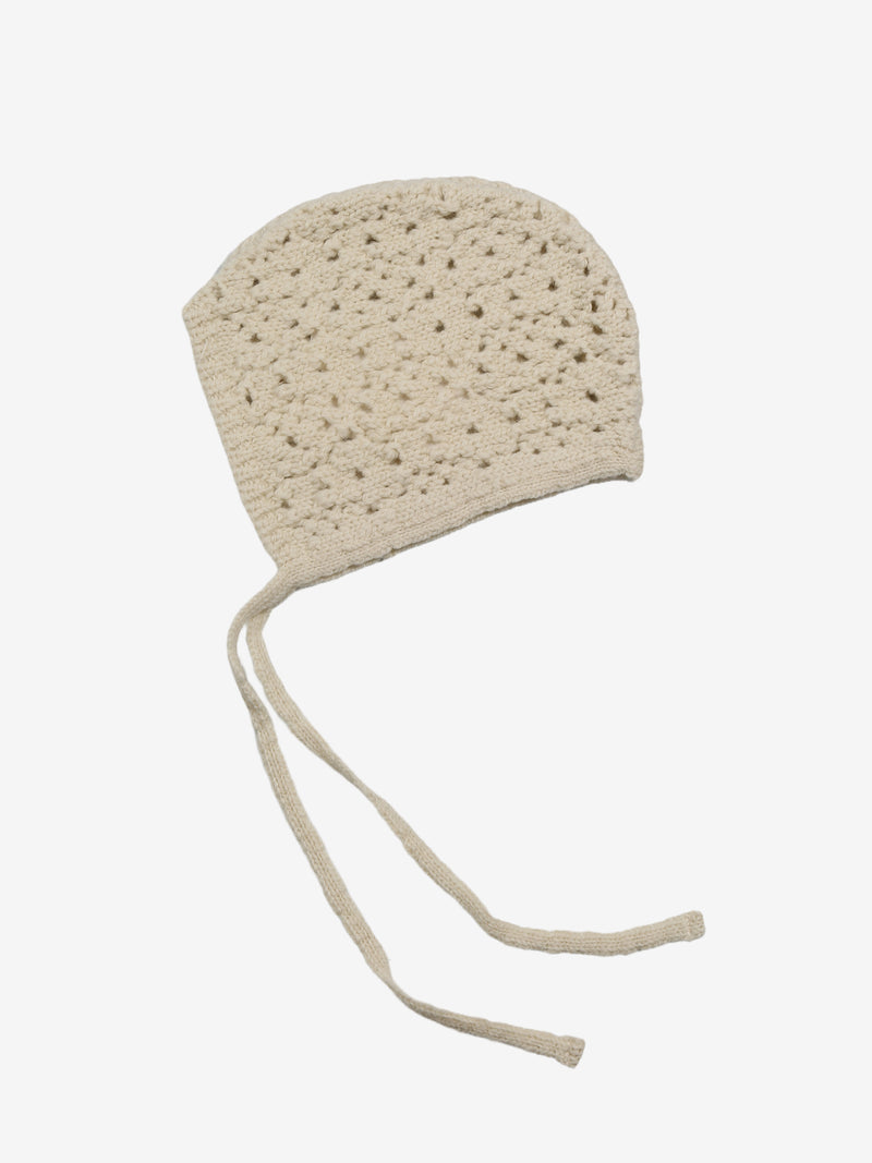 AMOMENTO - Women Crochet Knitted Bonnet