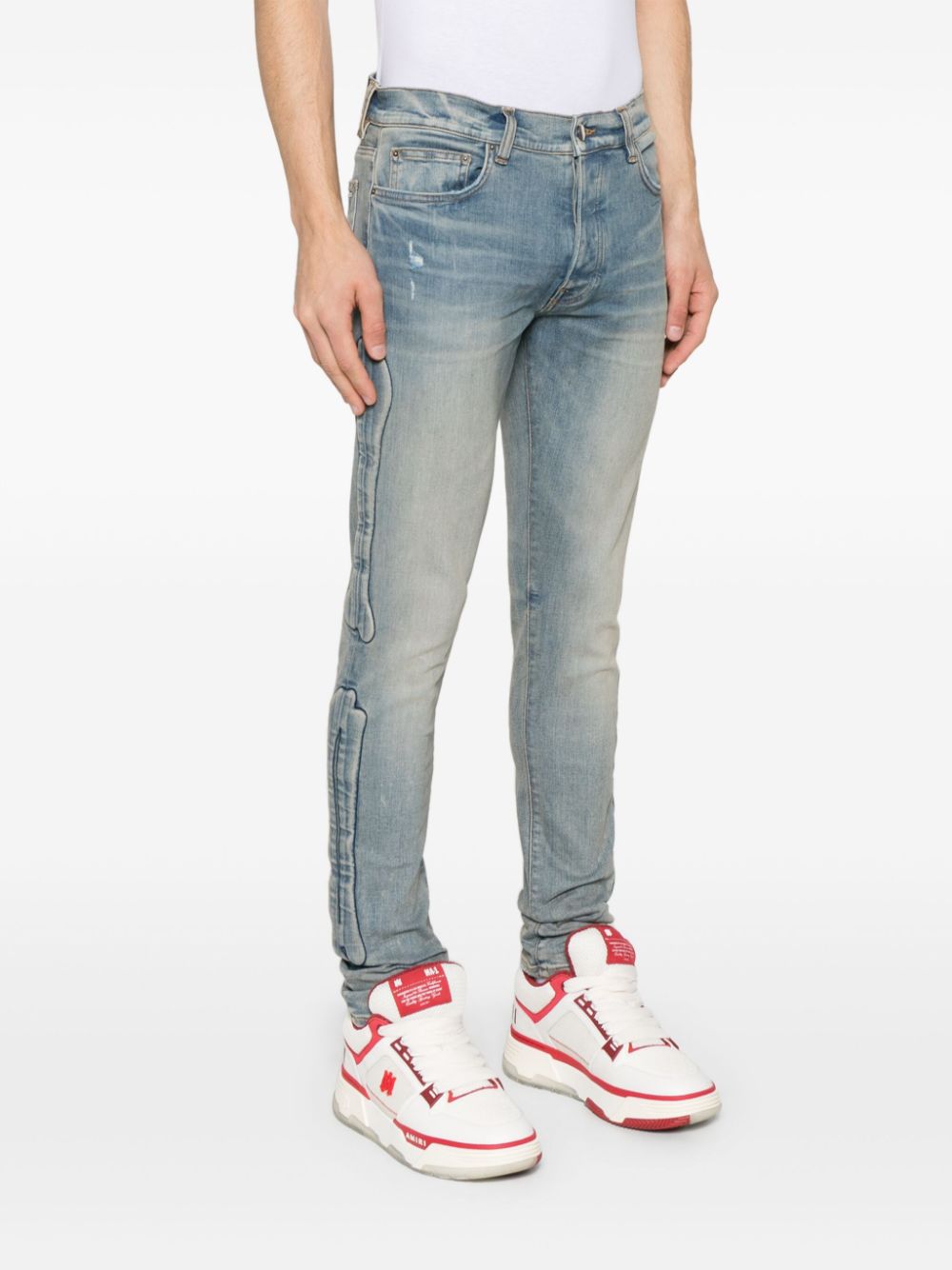 AMIRI - Men 3D Bones Skinny Jean