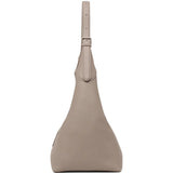 Tan bag, back view