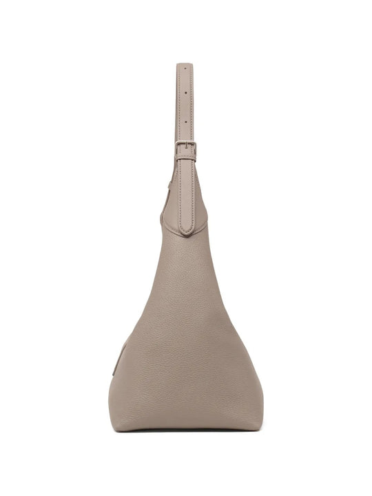 Tan bag, back view