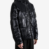 Black jacket, front view