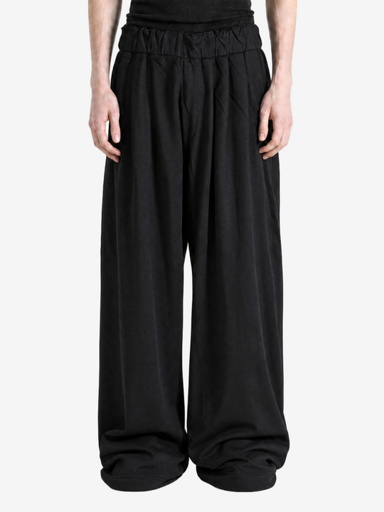 Black pants, full body view