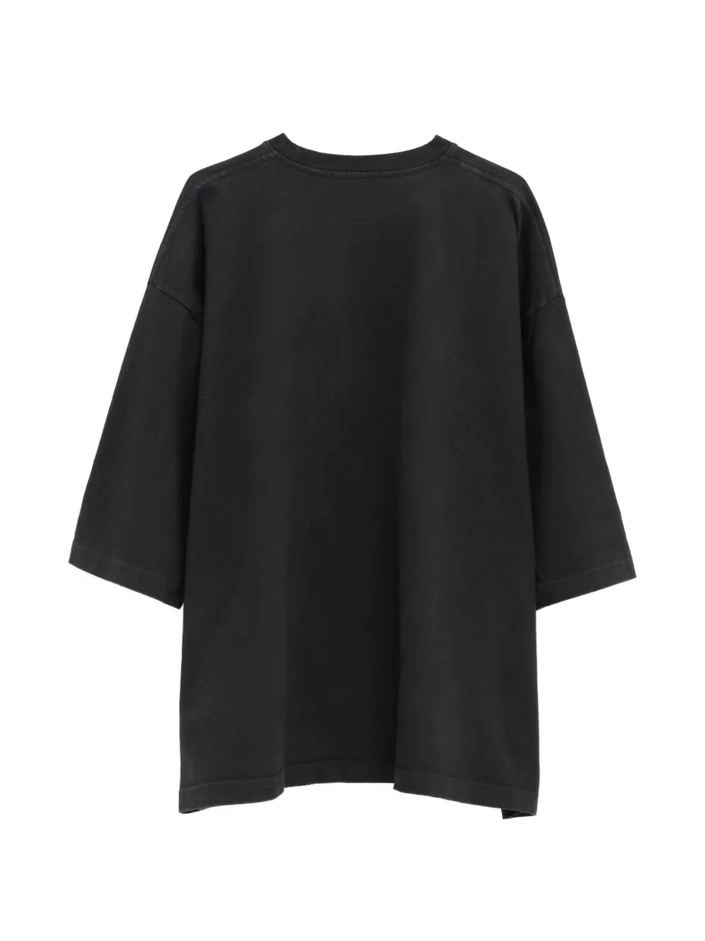 black t-shirts,back view