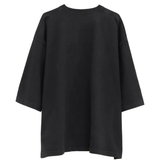 black t-shirts,back view