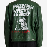 Green jacket, full body view