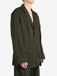 ZIGGY CHEN - Men Notch Lapel Three Button Jacket