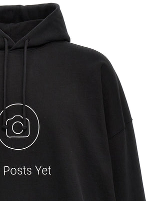 VETEMENTS - Unisex No Posts Cropped Boxy Hoodie