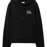 Black hoodie, front view