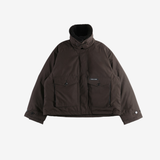 Brown jacket, front view