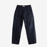 Navy pants, front view