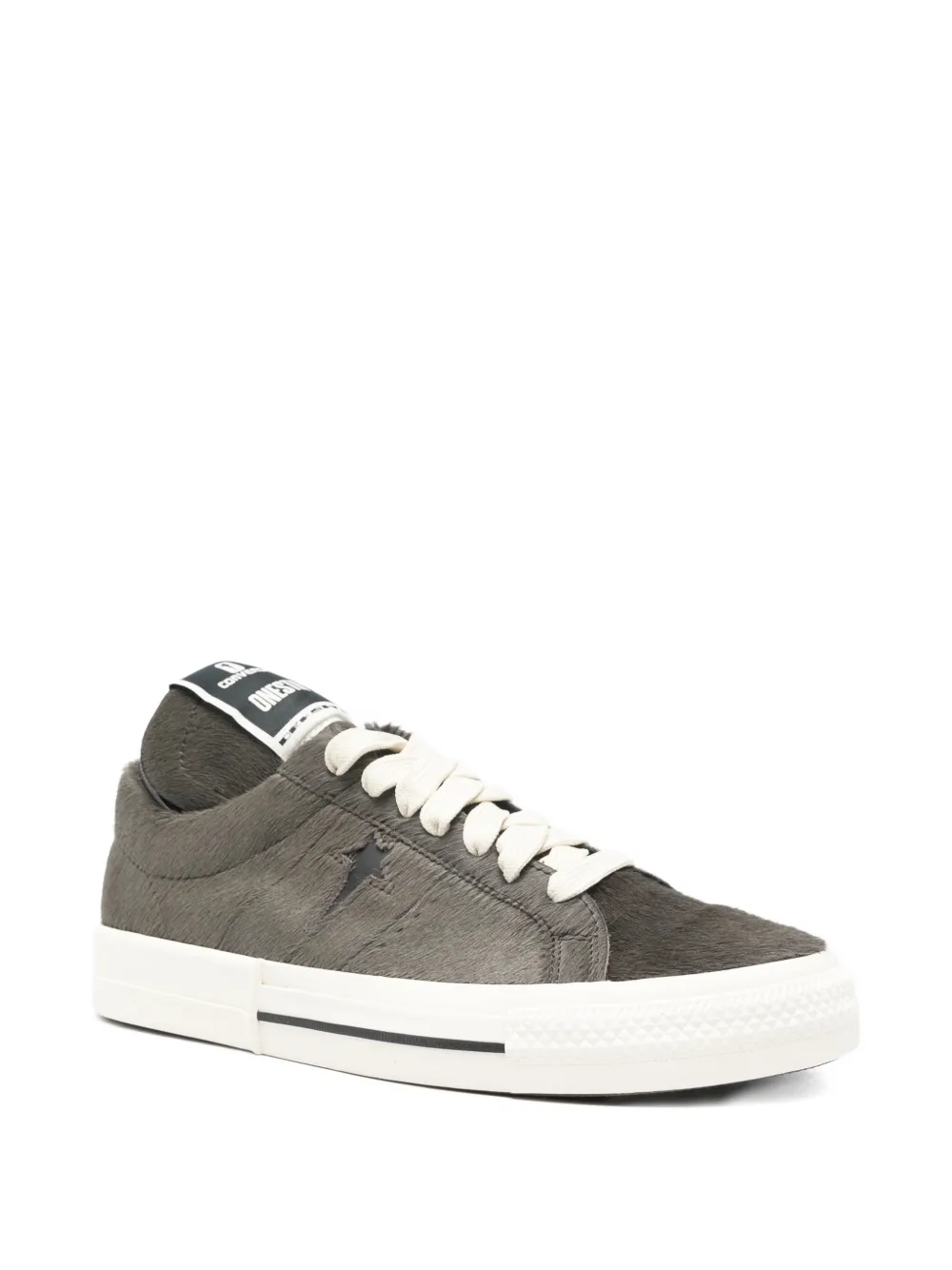 Gray sneaker ,side view