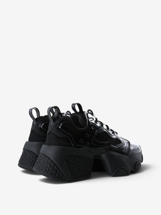 Black shoes, side view