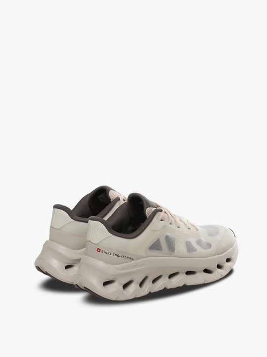 White sneaker , back view