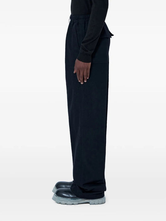 Black pants, full body view