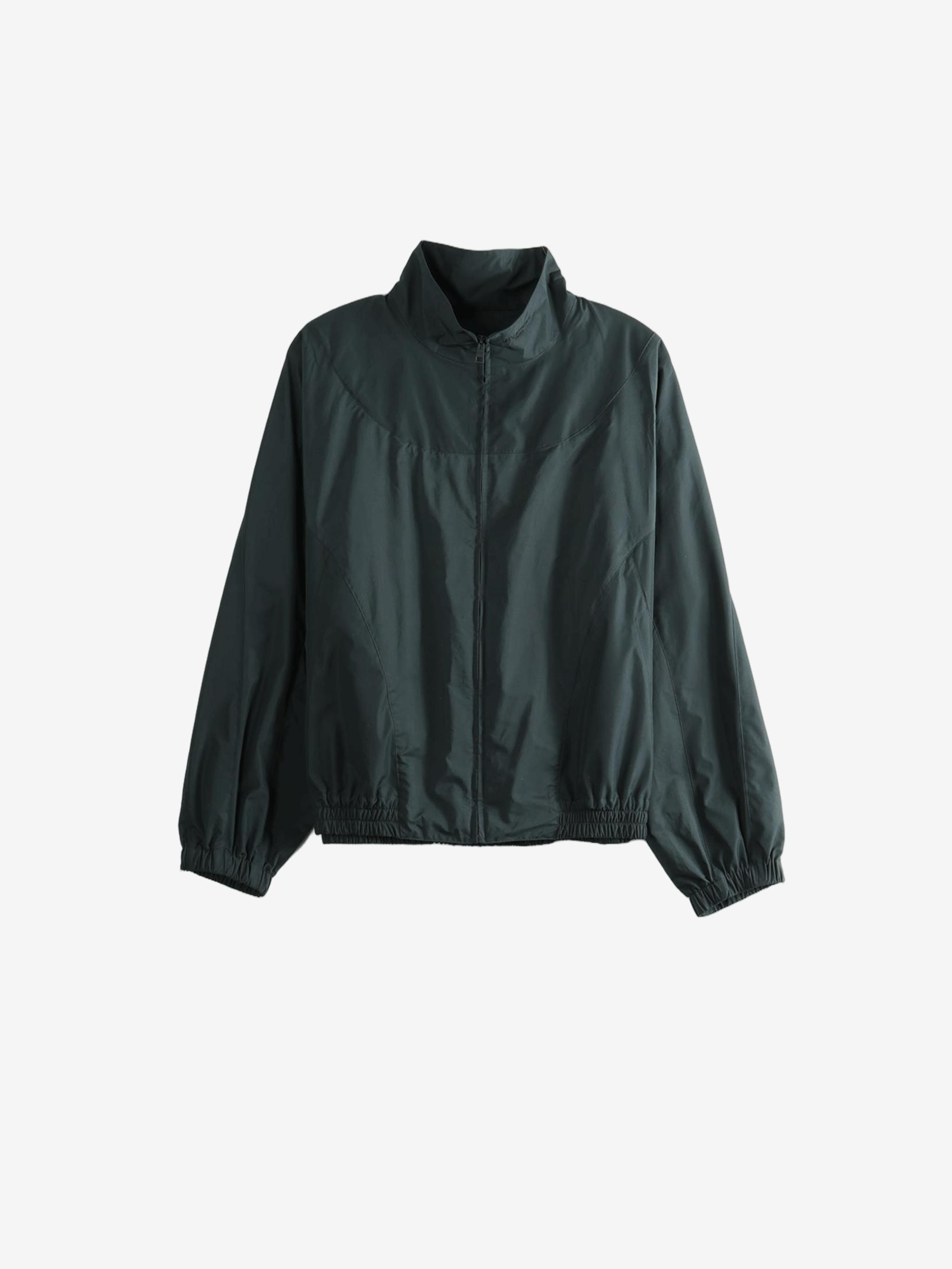 Black jacket, front view